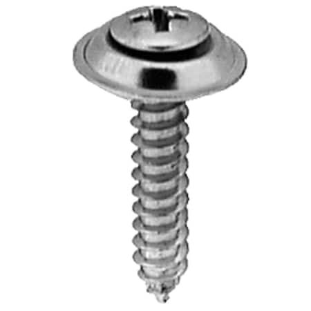 Auveco PAK PHIL OVAL HD SEMS CNTRSK T.S, #10 X 1, CHRM AP3467